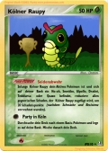 Klner Raupy aus dem Set Carddex Promo